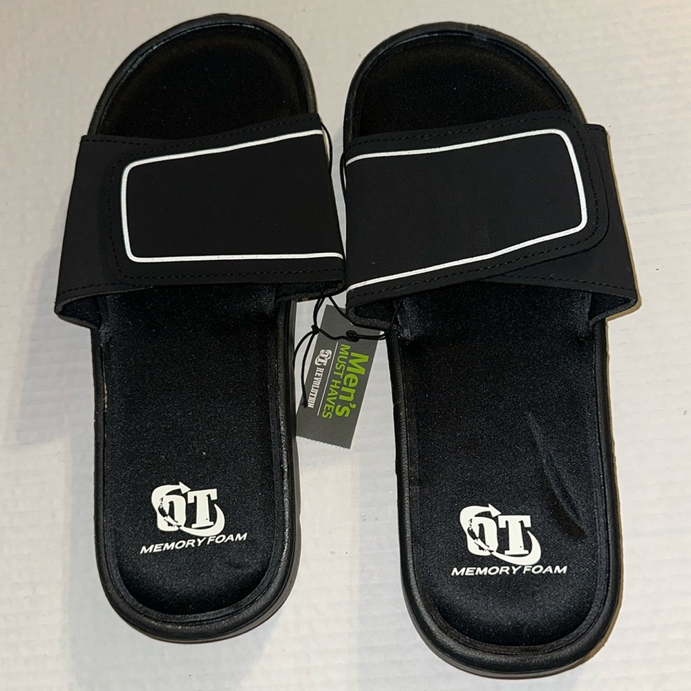 OT Revolution Memory Foam Slides/Sandals Size Medium 9/10